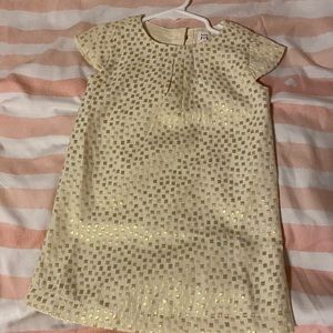 Tan/Gold toddler 2T dress